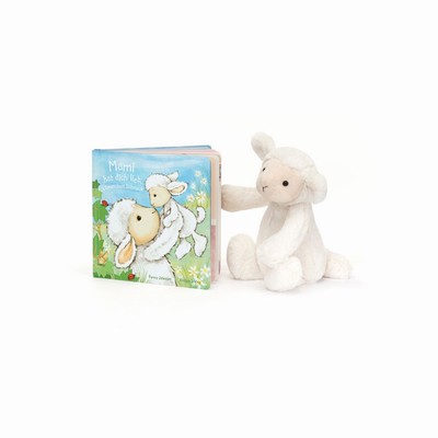 Jellycat Mami Hat Dich Lieb, Lammchen Schnuck Buch and Bashful Lamb Medium New Zealand | AYIZR9562